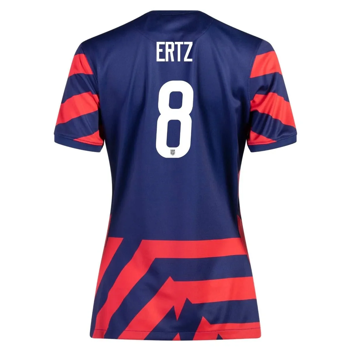 Nike 2021-22 USA Women Away Jersey - Navy-Red - Image 11