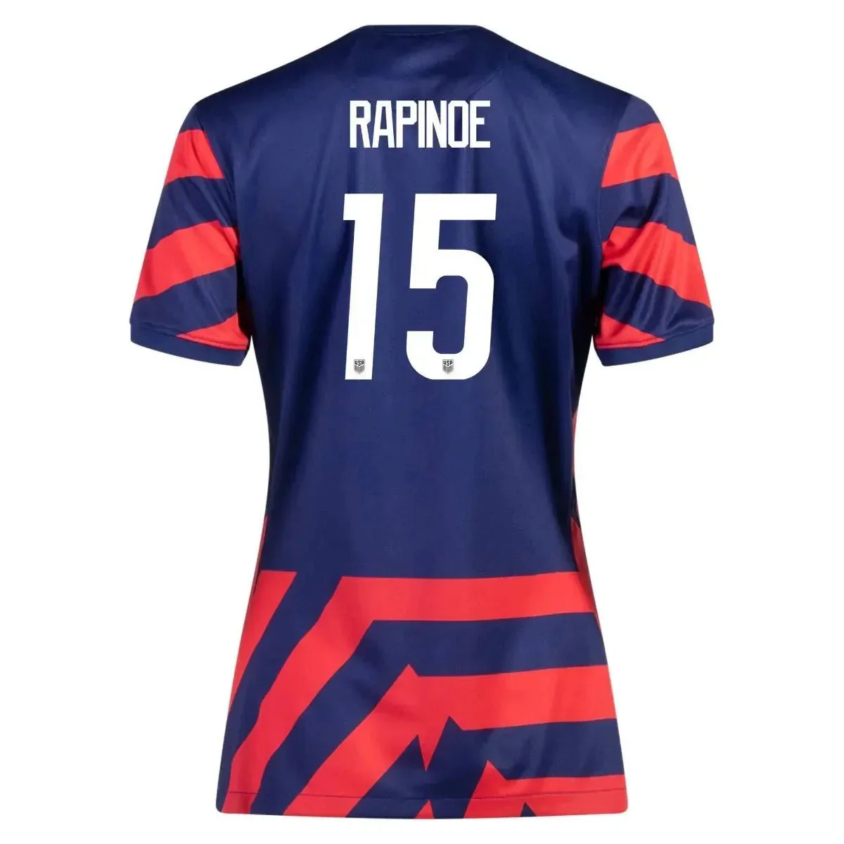 Nike 2021-22 USA Women Away Jersey - Navy-Red - Image 7