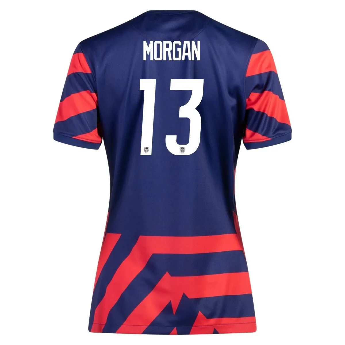 Nike 2021-22 USA Women Away Jersey - Navy-Red - Image 9