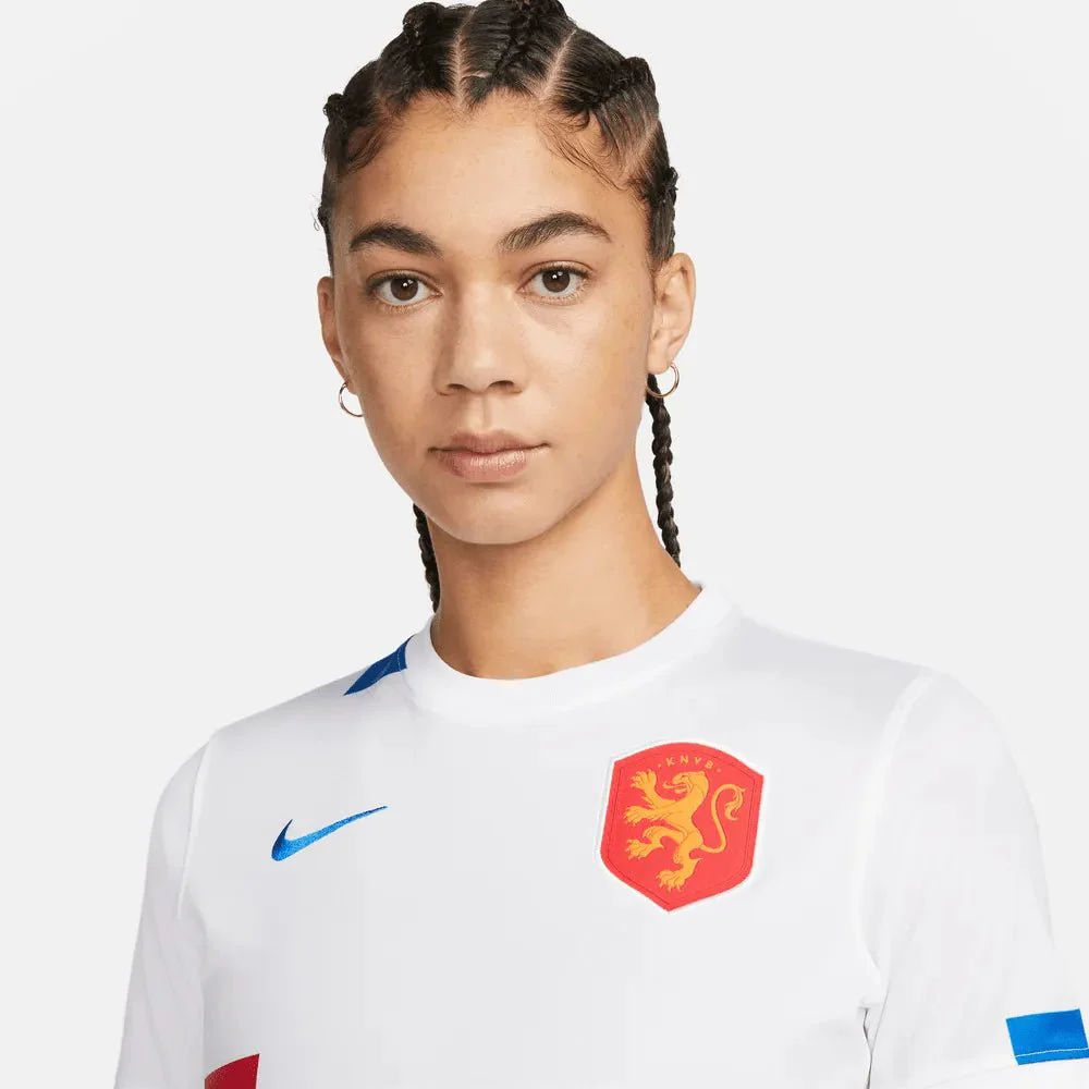 Nike Netherlands Women's EC22 Away Jersey - White-Soar - Image 5