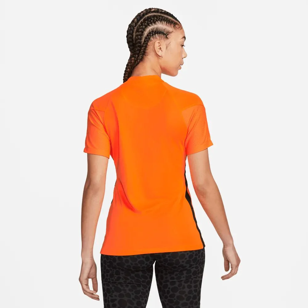 Nike Netherlands Women's EC22 Home Jersey - Total Orange-Black - Image 4