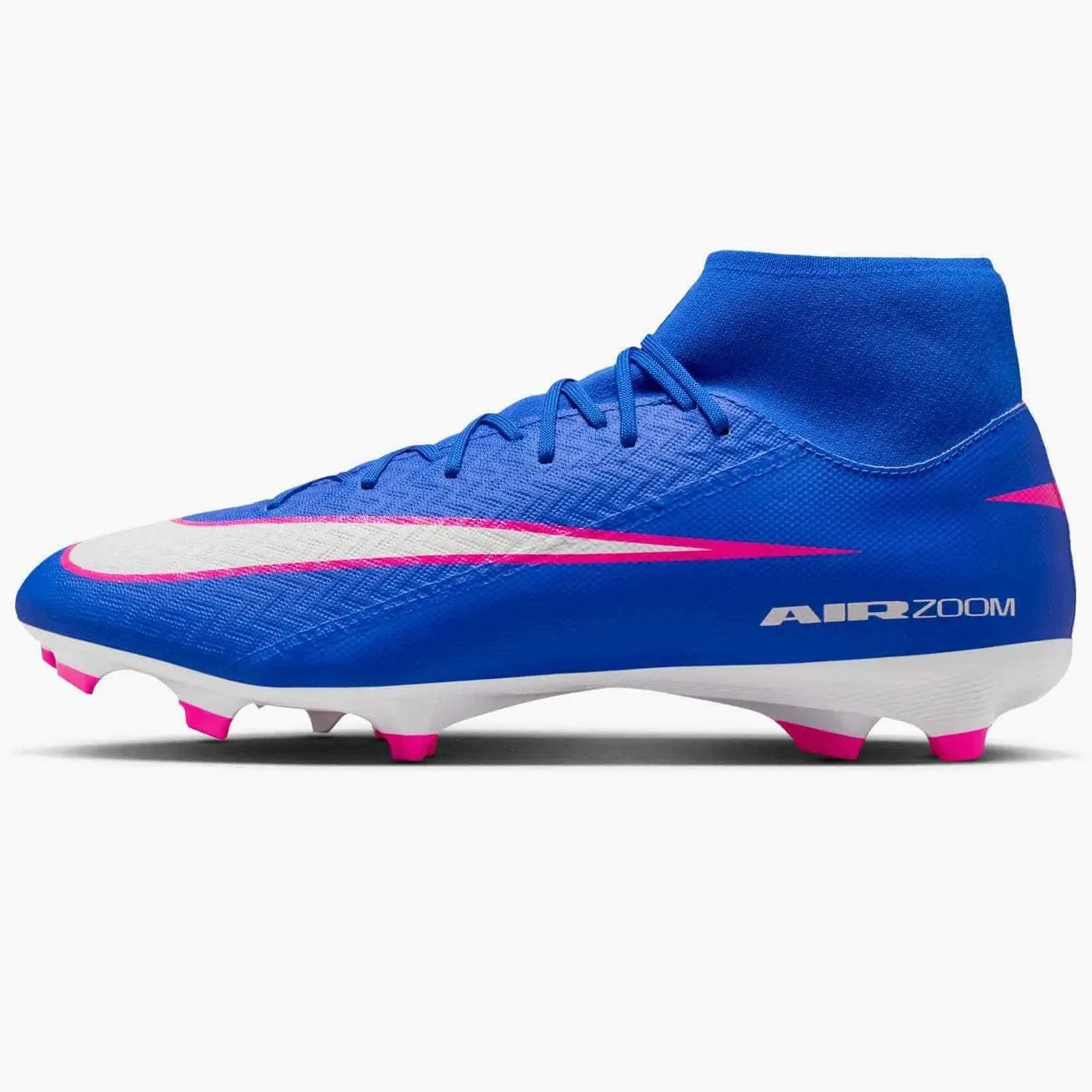 Nike Zoom Superfly 10 Academy Firm/Multi Ground Soccer Cleats/Shin Guards/Ball Bundle - Image 4